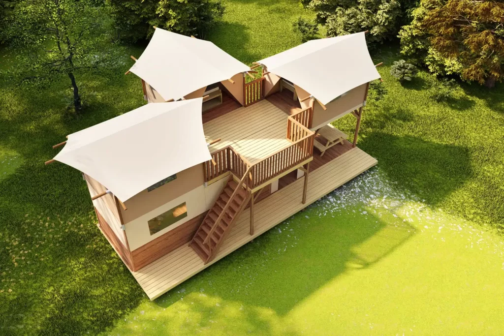 Tente lodge : le parfait équilibre entre nature, confort et expérience haut de gamme